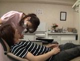 Busty Asian dentist is seduced and fucked by her patient picture 18