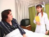 Rina Usui masture nurse sex!