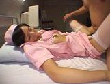Japanese nurse Yuu Asakura doggystyle with cum on her face picture 86