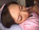 Japanese nurse Yuu Asakura doggystyle with cum on her face picture 98