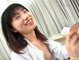 Young and hot nurse Saki Budou makes sure her patient is happy picture 124