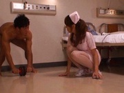 Sayaka Fukuyama is a wild nurse that loves a great dick riding.