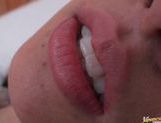 Horny babe Keito Miyazawa gets fucked and licked at the office. picture 48