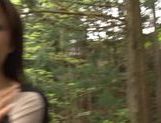 Sexy teen Ai Komori gives a great POV blowjob outdoors picture 11