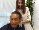 Runa Sawaguchi Asian chick has office sex