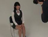 Cute schoolgirl Satomi Nomiya poses for sexy shots picture 11