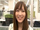 Office Fucking Gets Yuu Asakura's Pussy Soaked