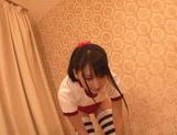Yuuki Itano naughty teen gives a footjob and facesitting picture 7