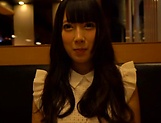 Beautiful Nanase Miku seductively teases before the cameras