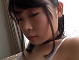 Appetizing hot teen Onoue Wakaba gets her muff drilled