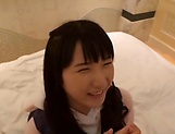 Japanese amateur tries cock in sensual POV scenes picture 11