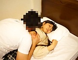 Japanese schoolgirl tries a tasty dick first thing in the morning picture 23
