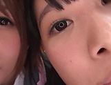 Japanese schoolgirls are being naughty picture 13