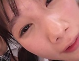 Japanese schoolgirls are being naughty picture 59