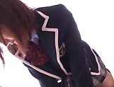 Japanese schoolgirl gets the dick in full hardcore picture 62