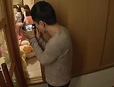 Hot Japanese amateur tries cock from behind picture 22