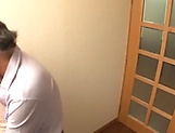 Juicy Japanese teen goes fucking with an old man picture 70