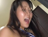 Hayama Miku, gets a messy cum in mouth picture 122