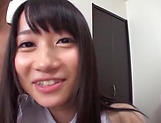 Cute young girl Mio Ooshima enjoys hot wild fucking picture 13