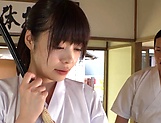 Active Japanese girl Ootori Kaname enjoys fingering and hardcore bang picture 14