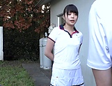 Alluring Asian teen Ootori Kaname fucked by a group of guys