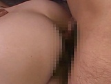 Uehara Ai pleasured by an erotic blowjob picture 102