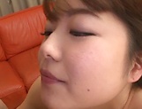 Japanese with tiny tits fucked hard and made to swallow picture 53