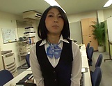 Saionji Reo had group action at work picture 5