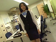 Office lady likes to get gangbanged