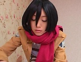 Mao Sena, featured in  lovely cosplay porn scene picture 13