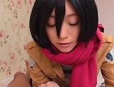 Mao Sena, featured in  lovely cosplay porn scene picture 14
