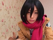 Mao Sena, featured in  lovely cosplay porn scene