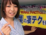 Cute Asian beauty Wakaba Onoue loves eating hot hard cock picture 29