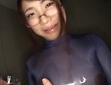 Nonomiya Misato looks sexy in her lingerie