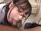 Steamy Asian nurse sucks cock in perfect POV picture 71