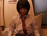 Abeno Miku is a naughty schoolgirl picture 13