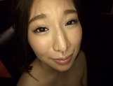 Kanae Seta gets facialized after a spicy head picture 126