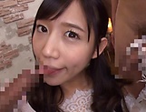 Hoshina Ai is satisfying two guys picture 38