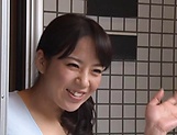 Busty Mishima Natsuko, heavy cock sucking and titjob