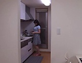 Curvaceous housewife Mishima Natsuko teases cock and swallows  picture 20