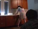 Japanese housewife had hardcore sex picture 14