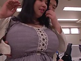 Japanese milf with huge boobs needs dick picture 12