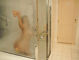 Haruna Hana, enjoys a sensual shower scene picture 19