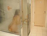 Haruna Hana, enjoys a sensual shower scene picture 24