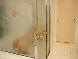 Haruna Hana, enjoys a sensual shower scene picture 32