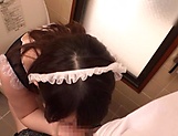 Passionate maid treats her master's cock with passion  picture 23