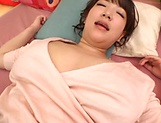 Hot MILF Yuzuki Marina enjoys having a massive cock between tits picture 104