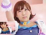 Sakura Kizuna sex cosplay and hardcore sex on cam picture 37