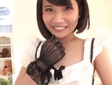 Stunning AV girl Kurii Mii enjoys cosplay sex and gets creamed