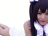 Sakasaki Miho is wearing a sexy costume picture 49